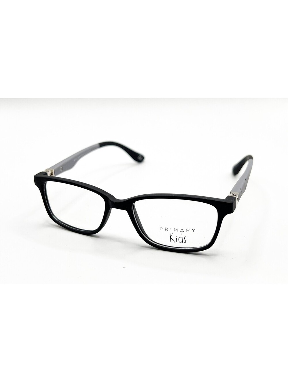 Primary Kids Pk153 Black Grey Authentic Eyeglasses 43-14-130